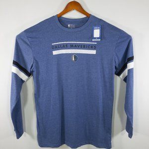 Dallas Mavericks Blue Long Sleeve Tee Shirt XLT